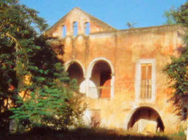 Imagem da sede de uma antiga hacienda localizada no interior mexicano